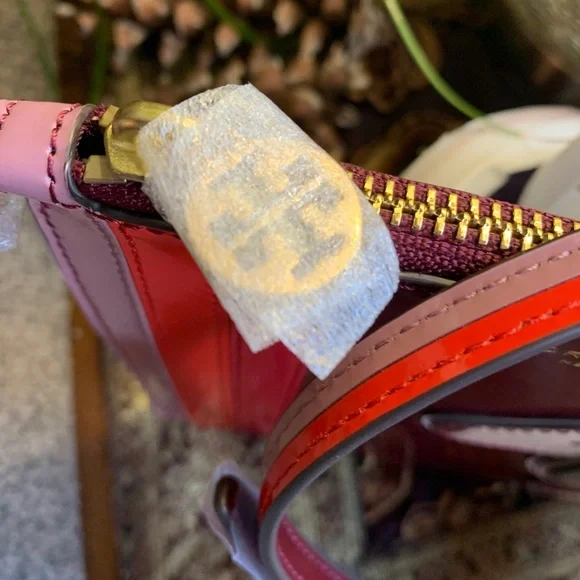 Authentic TORY BURCH Leather Dog card/Crosby - Picture 11 of 12